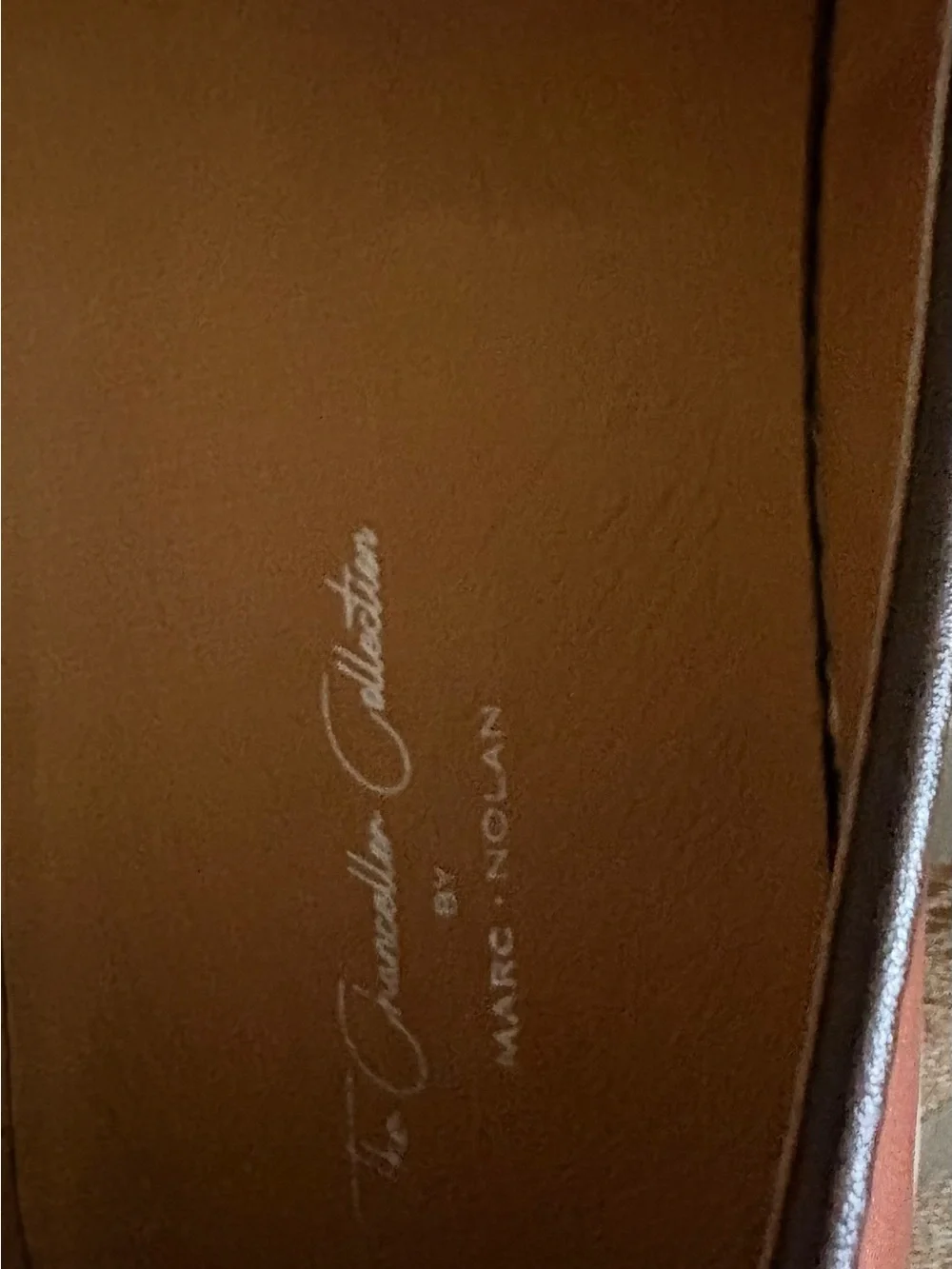 Men’s Chancellor Collection by Mark .Nolan. Brown Leather Slip-On Loafers, 13
